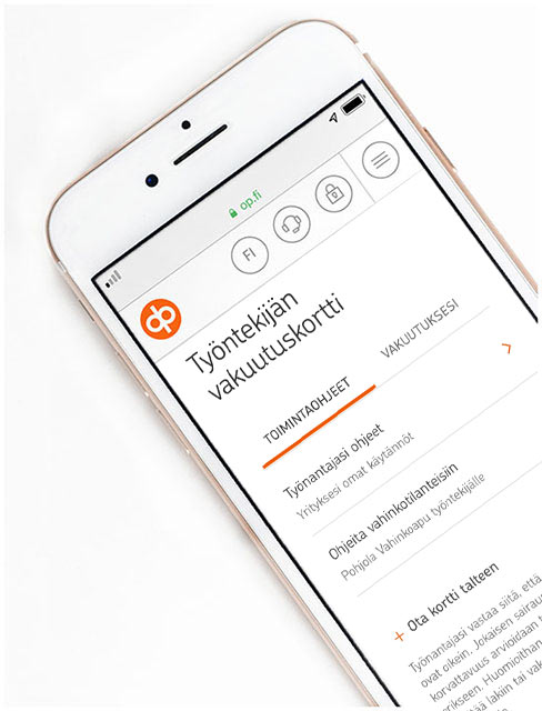 Arbetagarens försäkringskort