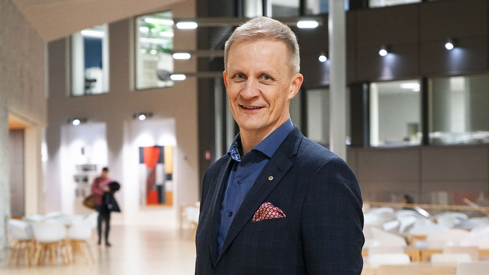 OP:n PK-yritysasiakkaista vastaava johtaja Heikki Peltola.