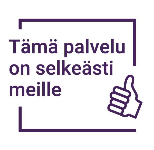 Op.fi sai syksyllä 2021 Selkeästi meille -hankkeen Tämä palvelu on selkeästi meille -tunnuksen